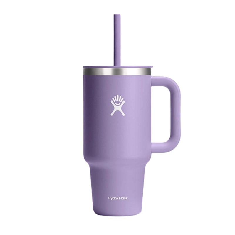 All Around Insulated Travel Tumbler With Handle &amp; Straw - 950ml