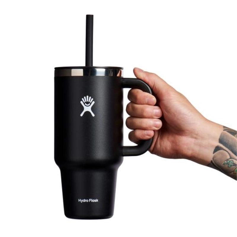 All Around Insulated Travel Tumbler With Handle &amp; Straw - 950ml