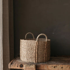 Also Home Tilaa Seagrass Storage Basket with Handles - 2pcs