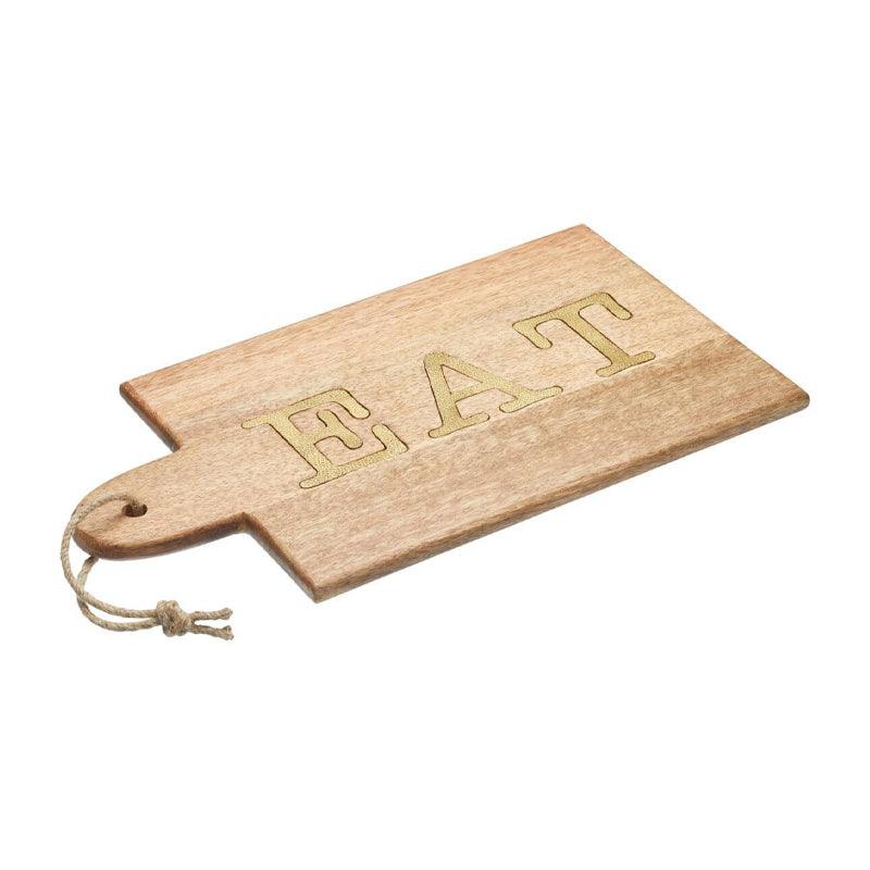 Mango Wood Paddle Appetizers Serving Board