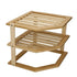 Copco Bamboo 3-Tier Kitchen Corner Storage Shelf