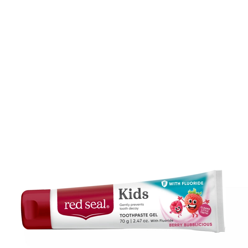 Berry Bubblicious Fluoride-Free Gel Toothpaste for Kids - 70g