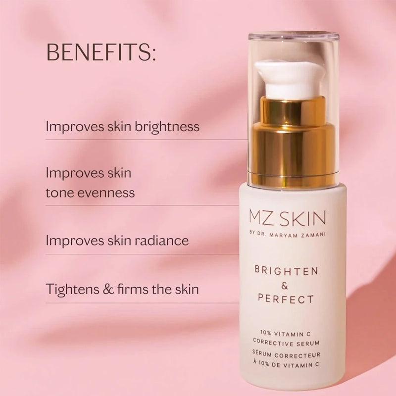 Brighten &amp; Perfect 10% Vitamin C Serum for Dark Spots - 30ml