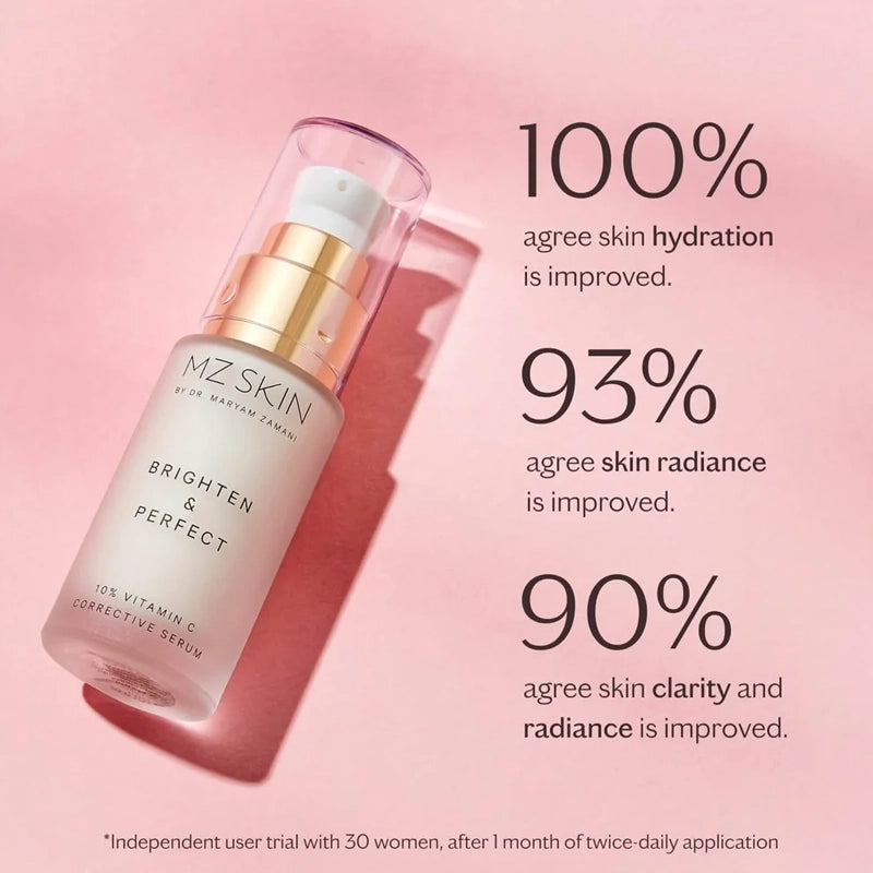 Brighten &amp; Perfect 10% Vitamin C Serum for Dark Spots - 30ml