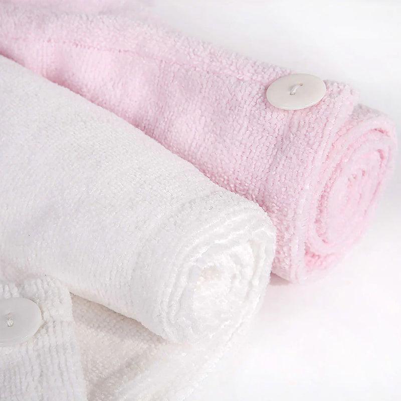 Brushworks Luxury Hair Towels Pack - 2 Pcs