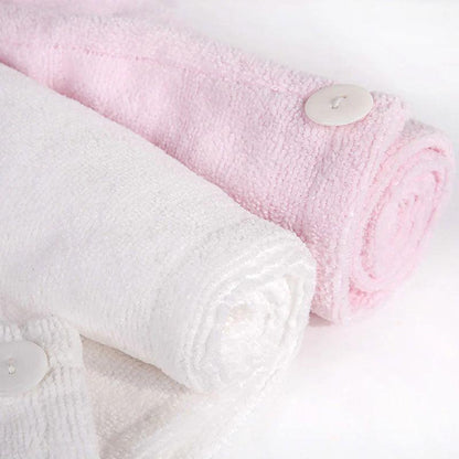 Brushworks Luxury Hair Towels Pack - 2 Pcs