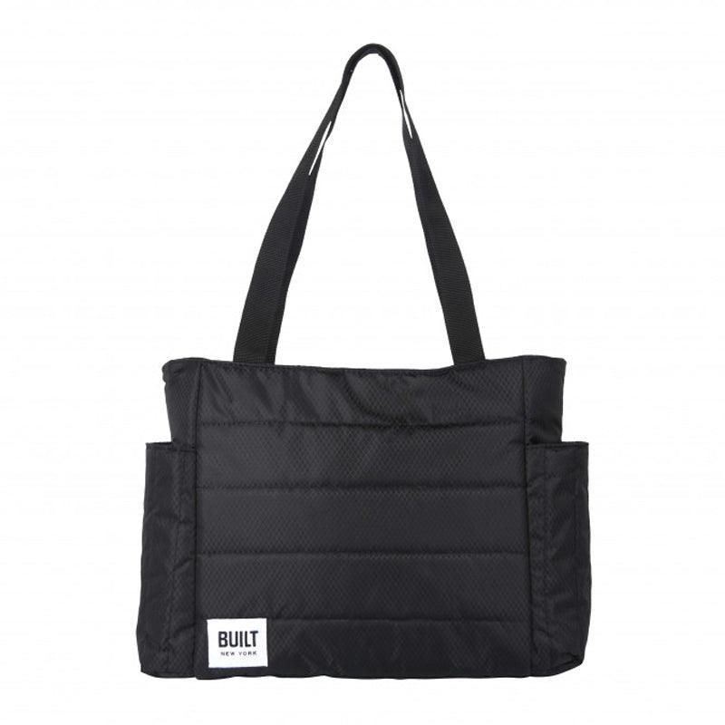 Built Puffer Insulated Water-Resistant Lunch Tote Bag - Black