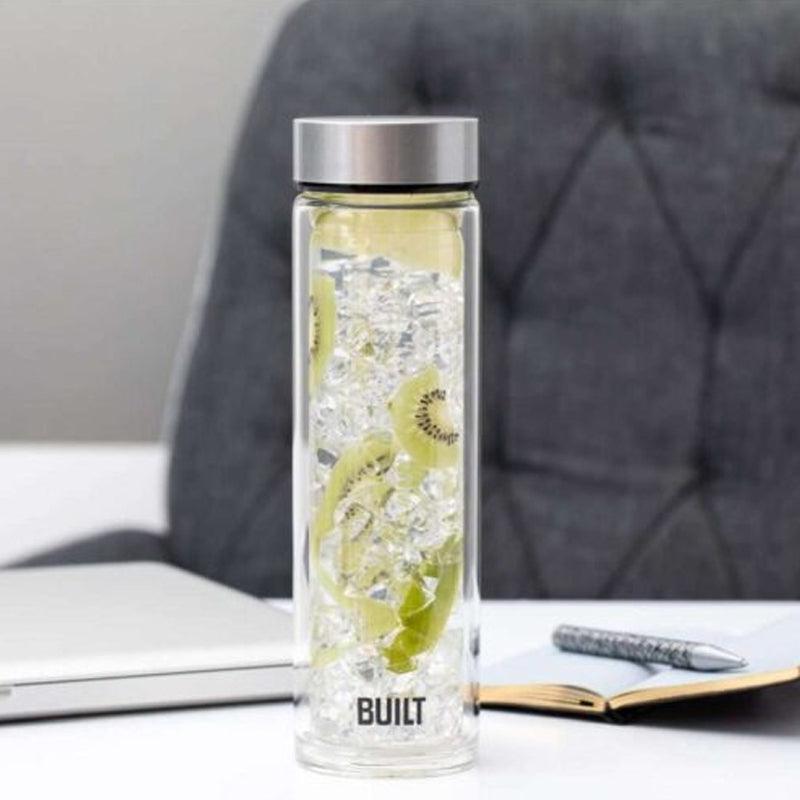 Built Tiempo Insulated Glass Water Bottle - 450ml