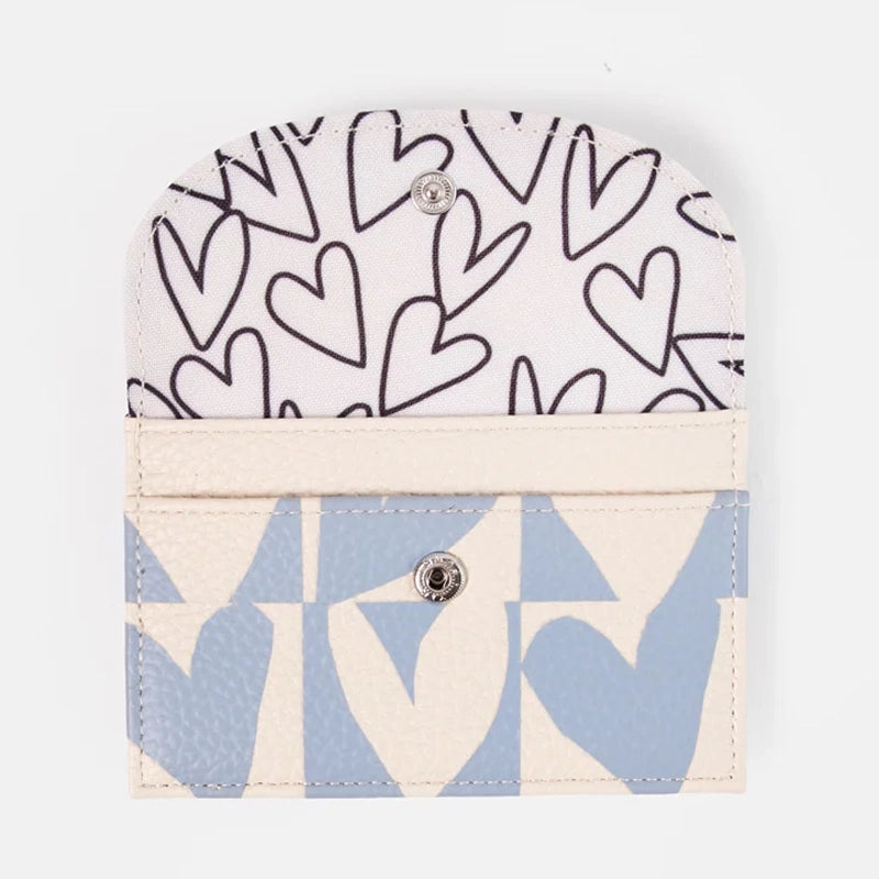 Card Holder Coin Purse with 3 Card Slots &amp; Zip Pocket