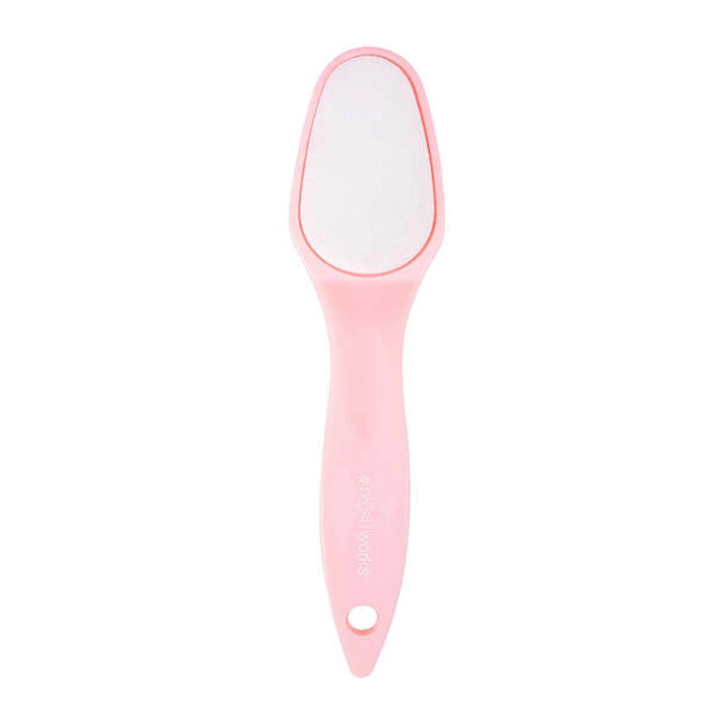 Ceramic Foot File, Double-Sided for Hard Skin - Pink