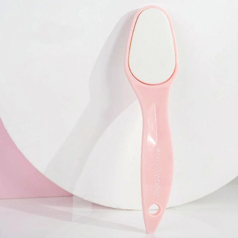 Ceramic Foot File, Double-Sided for Hard Skin - Pink