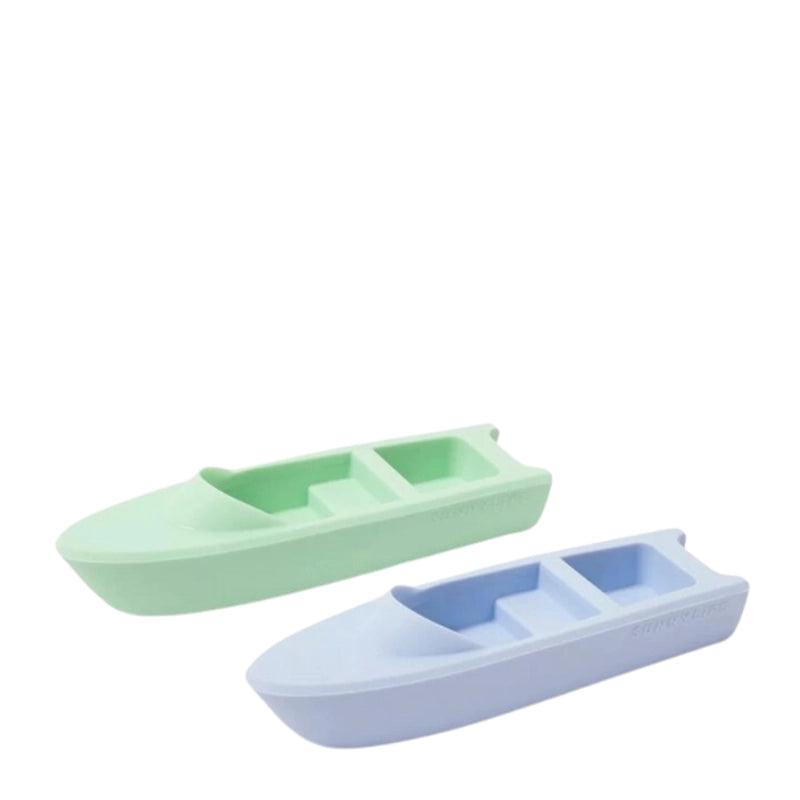 Circus Silicone Boat-Shaped Bath Toys - 2pcs