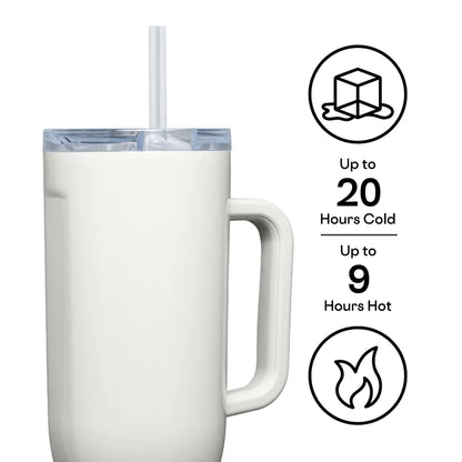 Cruiser Stainless Steel Insulated Tumbler with Handle - 1.2L