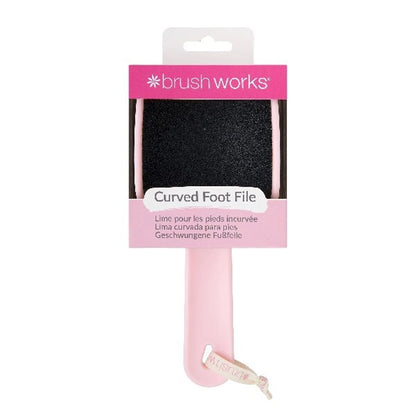 Curved Foot File for Hard Skin &amp; Calluses - Pink