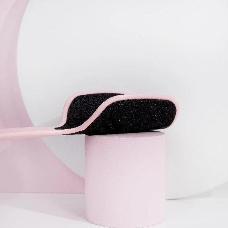 Curved Foot File for Hard Skin &amp; Calluses - Pink