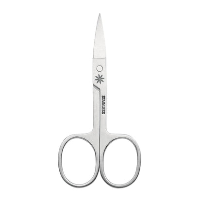 Curved Stainless Steel Nail Scissors for Fingernails &amp; Toenails