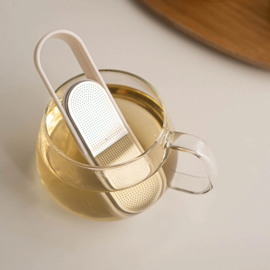 Loop Fine Mesh Stainless Steel Tea Strainer For Loose Leaf Tea