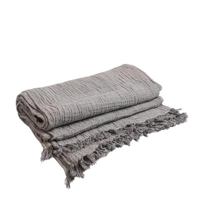 Flow Double-Sided Cotton Throw/ Blanket