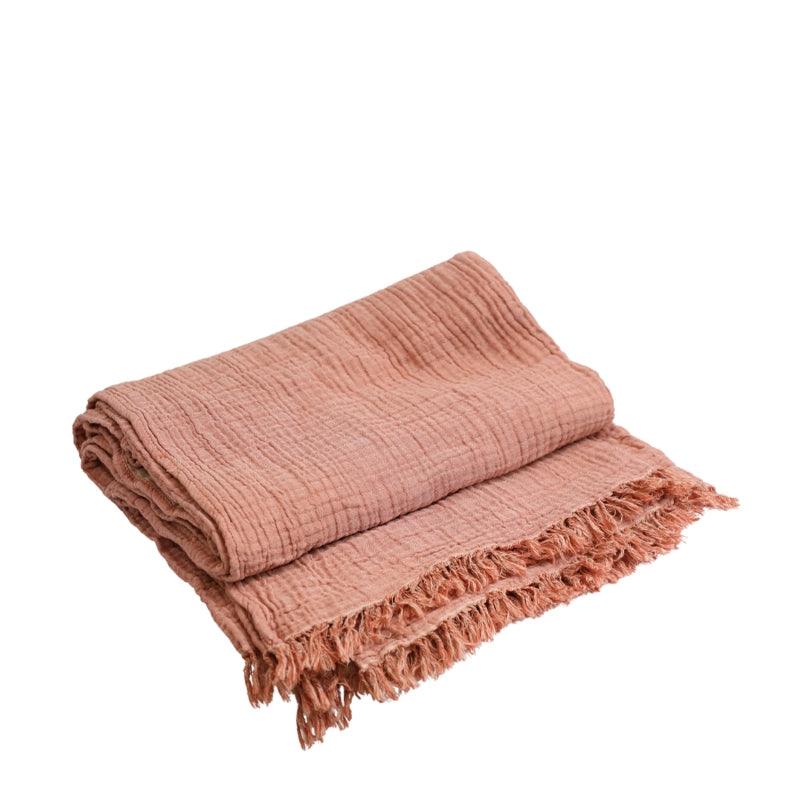 Flow Double-Sided Cotton Throw/ Blanket