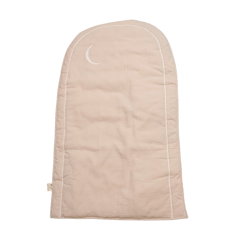 Girls’ Cotton Prayer Mat - Organic Cotton, Ages 7–12 - Taupe