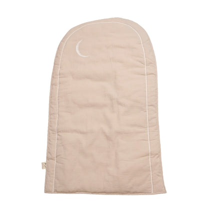 Girls’ Cotton Prayer Mat - Organic Cotton, Ages 7–12 - Taupe
