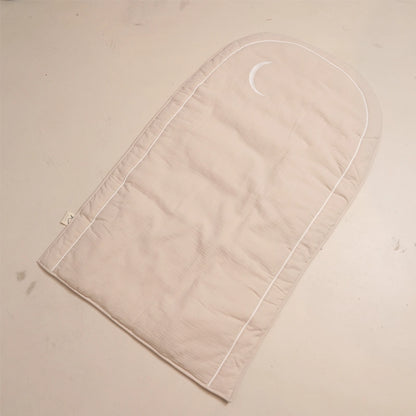 Girls’ Cotton Prayer Mat - Organic Cotton, Ages 7–12 - Taupe