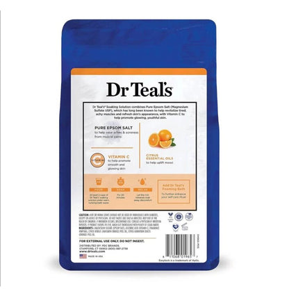 Glow and Radiance Pure Epsom Salt Soak with Vitamin C - 1.36kg