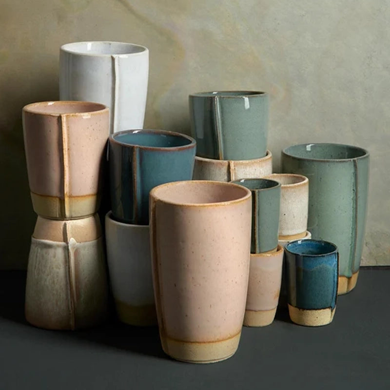 Handmade Stoneware Cappuccino Cup, 250ml - Verana Collection