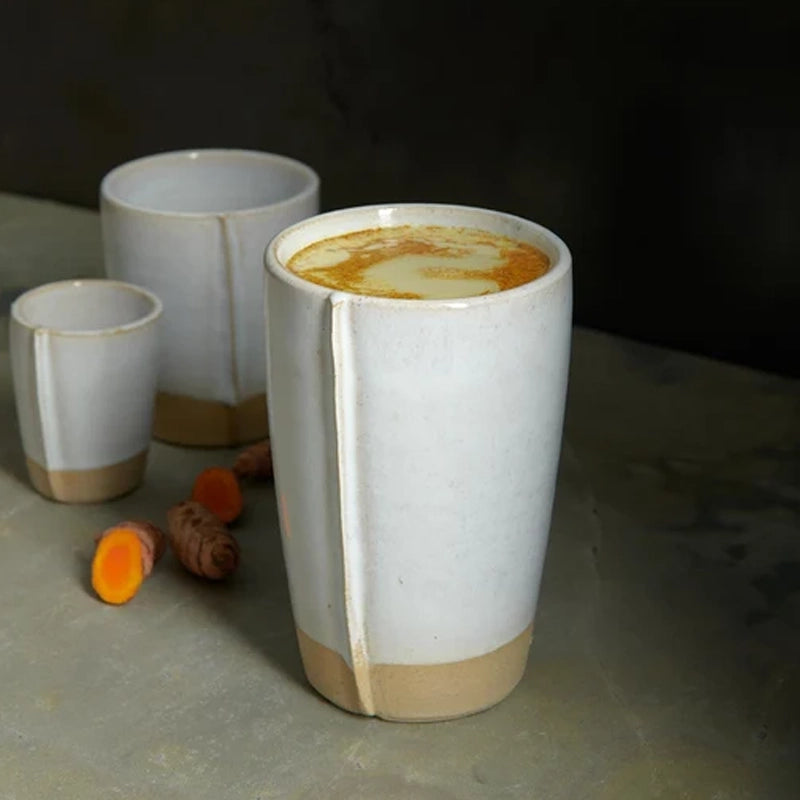 Handmade Stoneware Cappuccino Cup, 250ml - Verana Collection