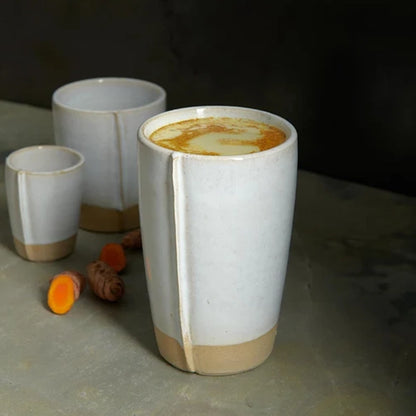 Handmade Stoneware Cappuccino Cup, 250ml - Verana Collection