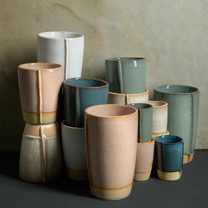 Handmade Stoneware Espresso Cup, 50ml - Verana Collection