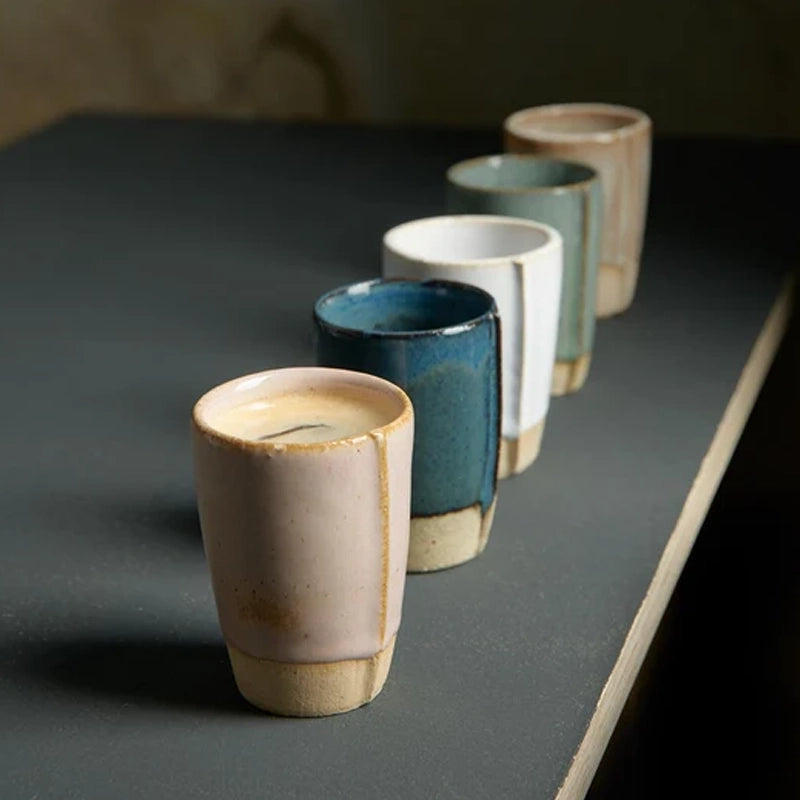 Handmade Stoneware Espresso Cup, 50ml - Verana Collection
