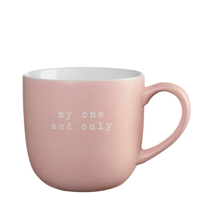 Hey! Large Coffee &amp; Tea Mug with Quote – 600ml