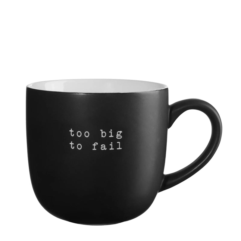 Hey! Large Coffee &amp; Tea Mug with Quote – 600ml