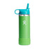 Insulated Kids Water Bottle With Wide Mouth & Straw Cap - 532ml