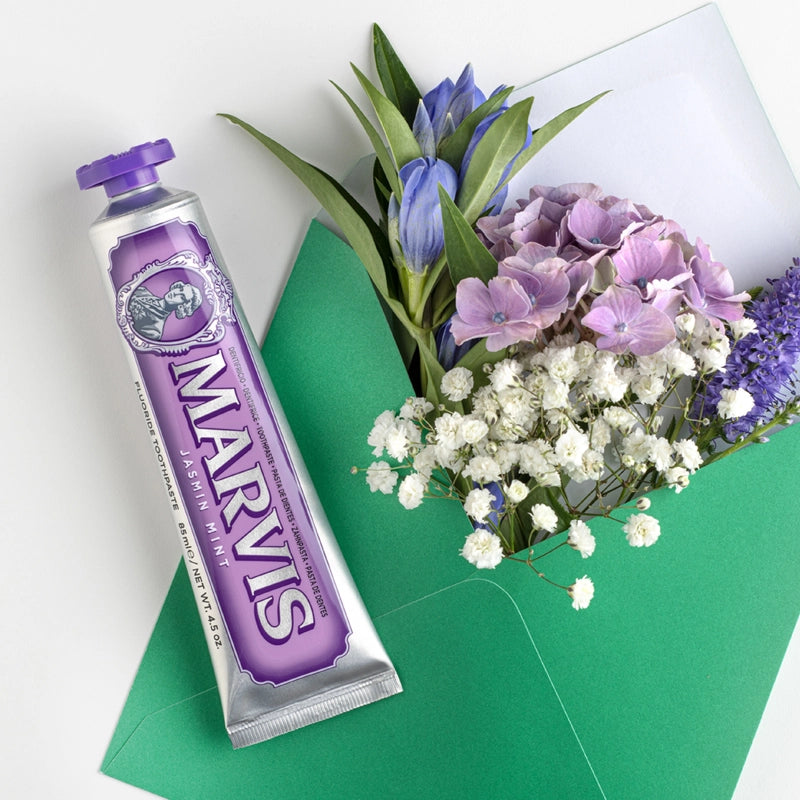 Jasmin Mint Fluoride Toothpaste - Floral &amp; Refreshing