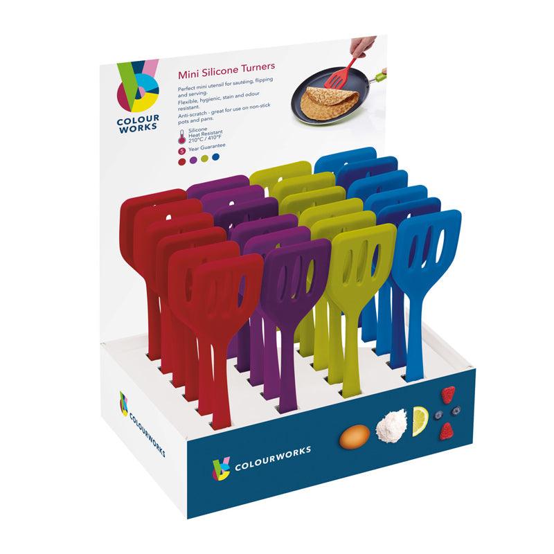 Kitchen Craft Colourworks Mini Turners - 24pcs