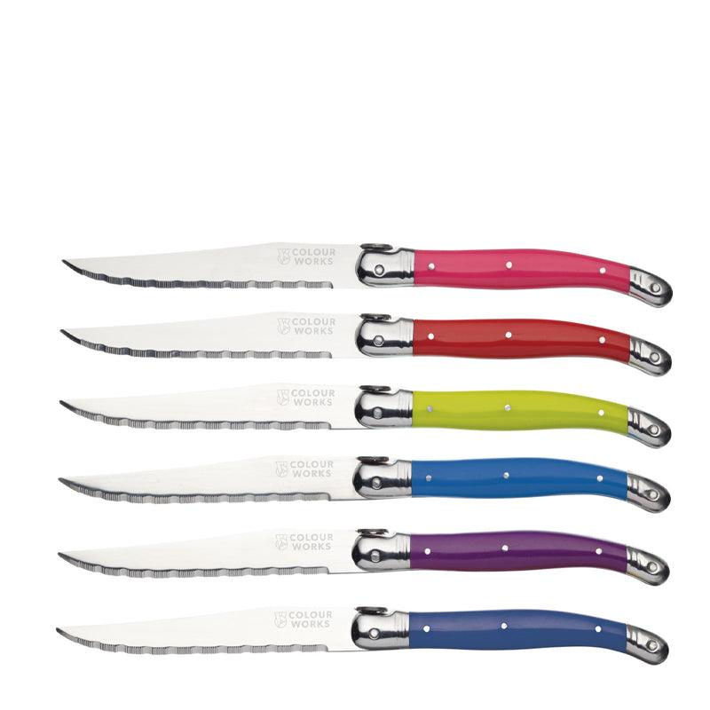 Colourworks Steak Knife Set - 6pcs