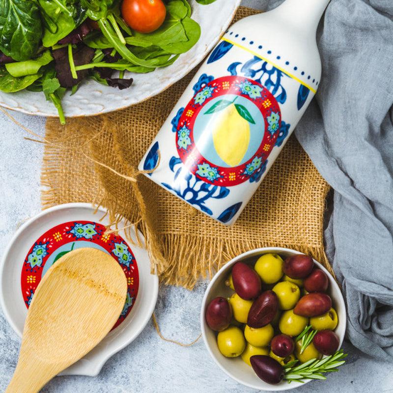 Kitchen Craft World of Flavours Ceramic Spoon Rest