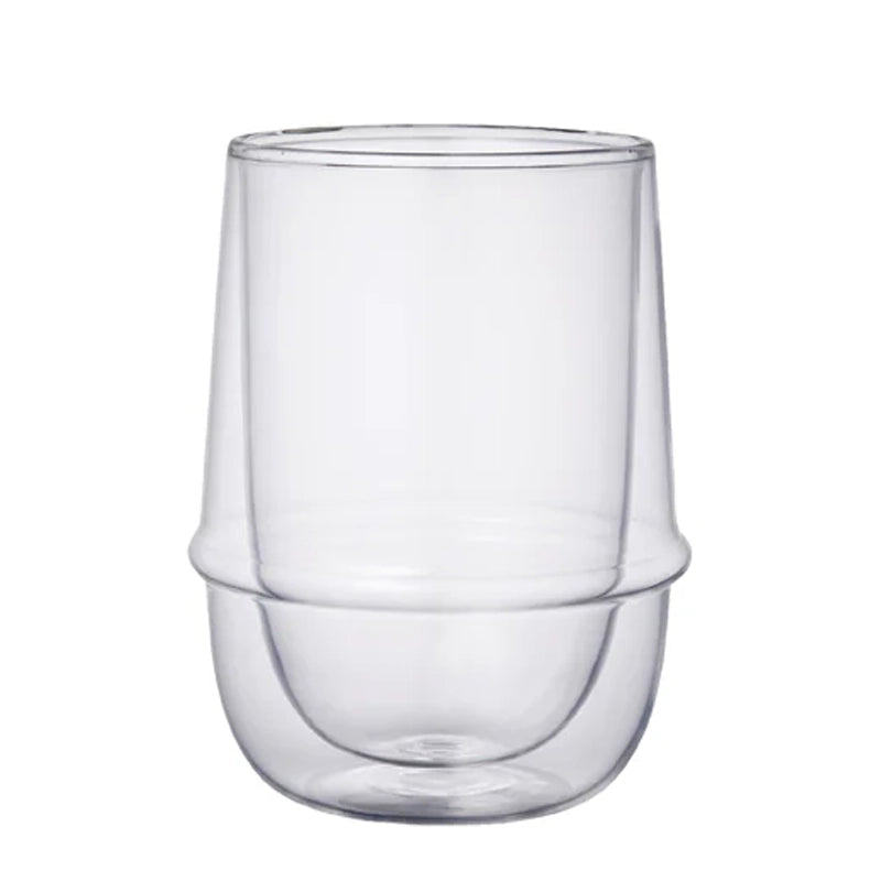 Kronos Heat-Insulated Double Wall Glass Iced Tea Cup - 350ml