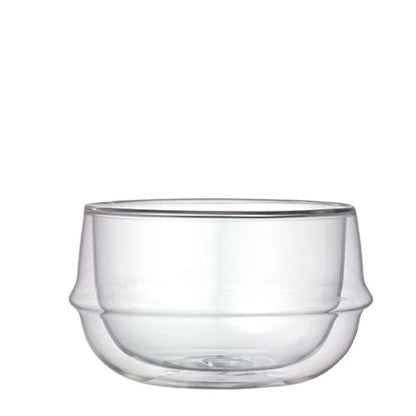 Kronos Heat-Insulated Double Wall Glass Soup Bowl - 330ml