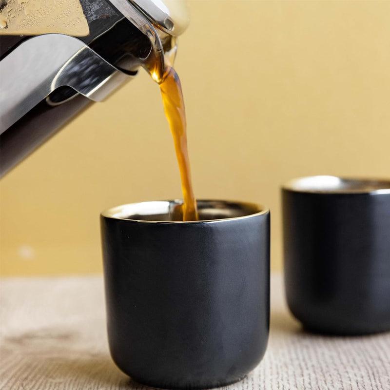 Insulated Ceramic Coffee Mug Set - 2pcs