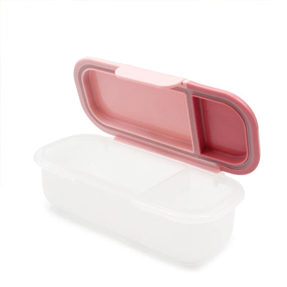 Leakproof Snack &amp; Dip Container for Kids Lunch Boxes