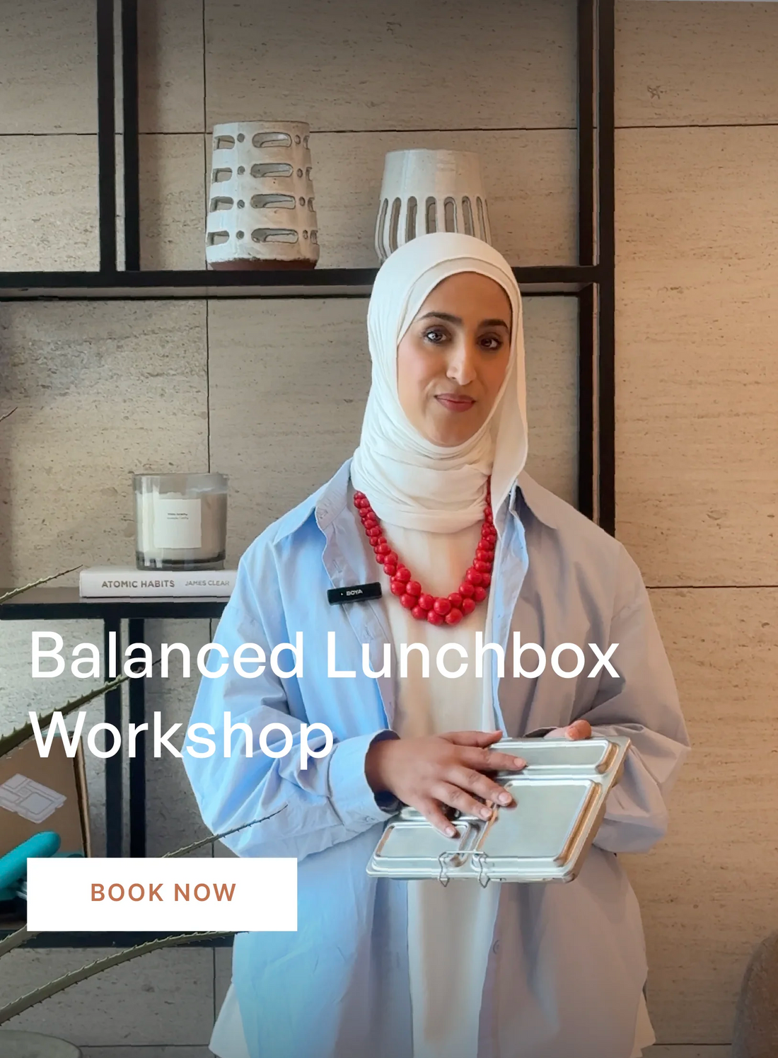 Build a Balanced Lunch Box Workshop with Basmah AlWuhaib - book now