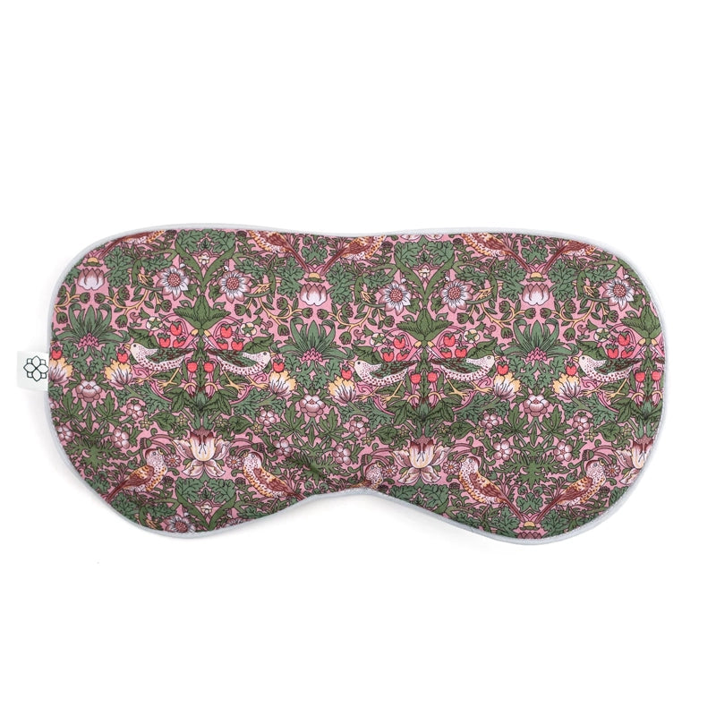 Luxury Lavender Aromatherapy Eye Mask – Bird Print