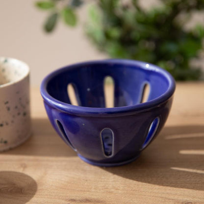 MW Home Hand-Crafted Ceramic Berry Bowl