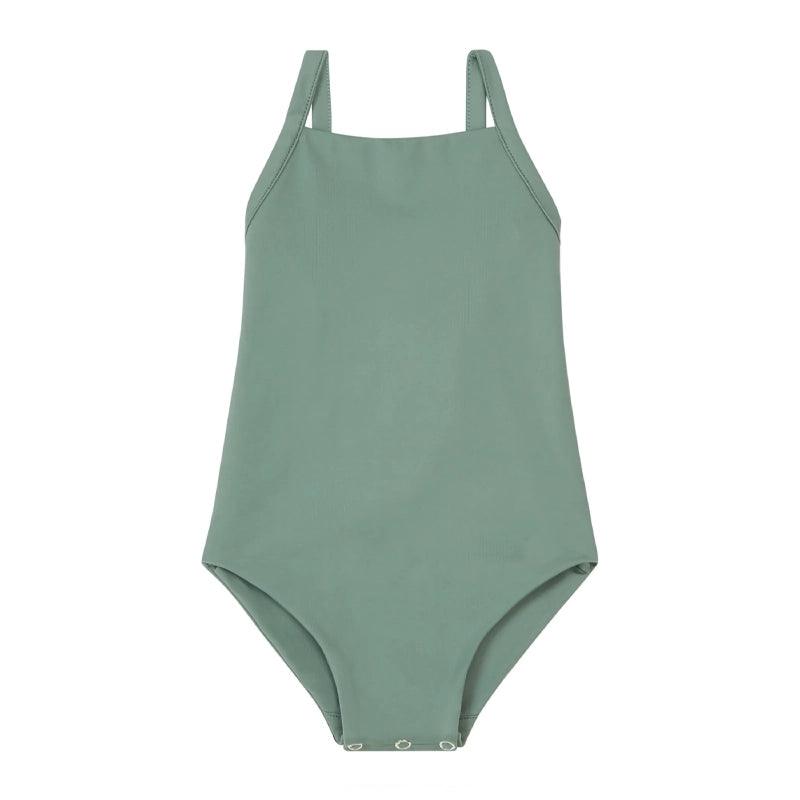 Ina Swim Mara Girls Swimsuit - Moss | Waha Lifestyle Kuwait