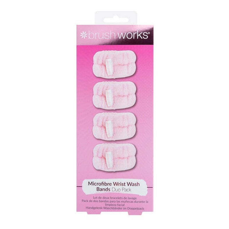Microfibre Wrist Wash Bands for Face Washing -  2pairs