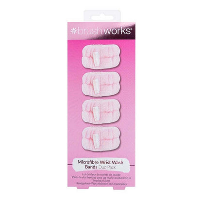 Microfibre Wrist Wash Bands for Face Washing -  2pairs