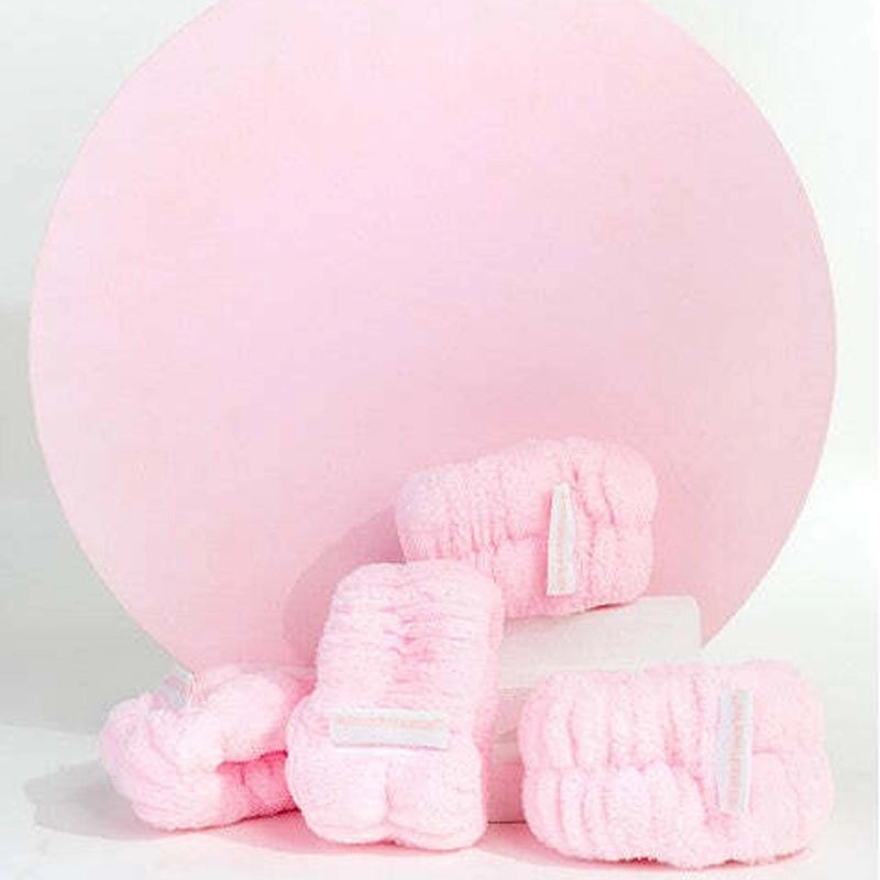 Microfibre Wrist Wash Bands for Face Washing -  2pairs